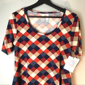 LuLaRoe NWT Perfect T Pretty Fall Colors!